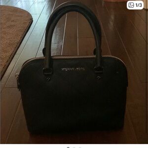 Michael Kors Black Satchel Bag
